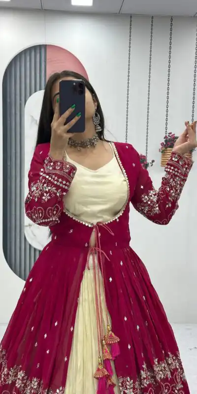 PC 556 Maroon Color Simar Cosmos Lehenga Choli with Designer Work. Special Price ₹3049. Delivery 4-6 Working Days. Shop now. | Lehenga, Bollywood Lehenga, Creative Lehenga, Designer Lehenga, Embroidered Lehenga, Party Wear Lehenga
