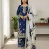 SRK 5315 Navy Blue Organza SILK Salwar Suit Perfect for Wedding, Party, Lohri, Ethnic Day, Eid – . Affordable Price ₹2499. Delivery 4-6 Working Days. | Jump Suits, Tops & Bottoms, Track Suits, Salwar suit, Casual Suits, Creative suits, Designer Suits, Palazzo Suits, Party Wear Suits, Patiala Suits, Straight Suits, Trendy Wear