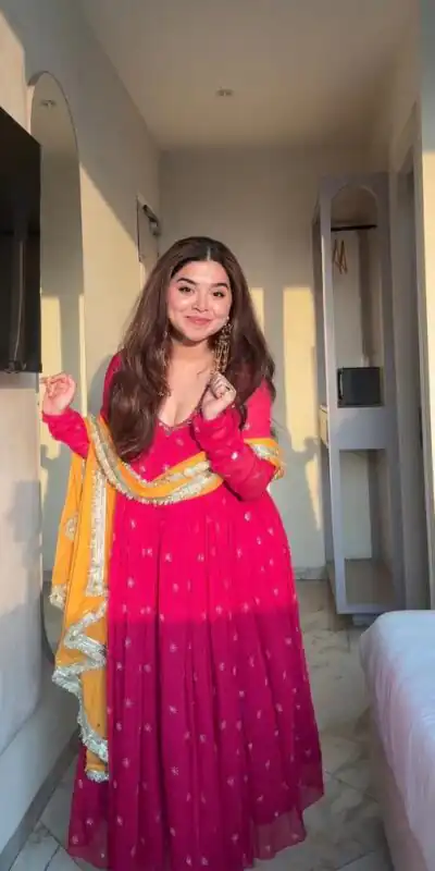 SRK 5313 Pink in Faux Georgette Embroidery Work Salwar Suit . Available at ₹2099 only. Delivery 4-6 Working Days. Shop now. | Jump Suits, Salwar suit, Casual Suits, Creative suits, Designer Suits, Palazzo Suits, Party Wear Suits, Patiala Suits, Straight Suits