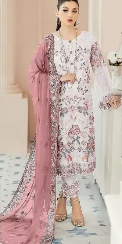 DS SF 123 Pink Georgette Salwar Suit Perfect for Wedding, Party, Family Gatherings, Lohri, Mehendi – . Now at just ₹1949. Delivery 4-6 Working Days. | Jump Suits, Tops & Bottoms, Track Suits, Salwar suit, Casual Suits, Creative suits, Designer Suits, Palazzo Suits, Party Wear Suits, Patiala Suits, Straight Suits, Trendy Wear
