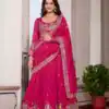 Ram 113 Pink Color Vichitra Lehenga Choli with Embroidery Work. Exclusive Offer ₹3099. Delivery 4-6 Working Days. Shop now. | Lehenga, Bollywood Lehenga, Creative Lehenga, Designer Lehenga, Embroidered Lehenga, Party Wear Lehenga
