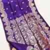 MB 3319 Purple Color Banarasi Lace Work Gold Zari Border Saree . Available at ₹1849 only. Delivery 4-6 Working Days. Shop now. | Sarees, Bollywood Sarees, Creative Sarees, Designer Sarees, Embroidered Sarees, Ethnic Saree, Modern Digital sarees, Party Wear Sarees