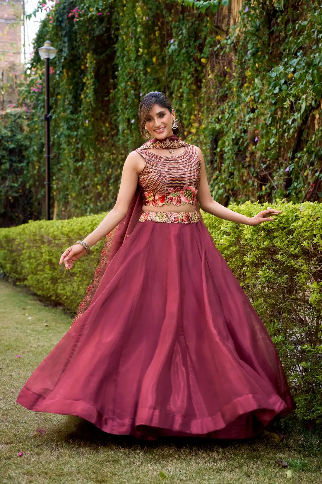 LNB 1445 Rani Pink Chanda Silk Lehenga Choli with Sequins Work & Embroidery Work. Grab it for ₹3399. Delivery 4-6 Working Days. Shop now. | Lehenga, Bollywood Lehenga, Creative Lehenga, Designer Lehenga, Embroidered Lehenga, Party Wear Lehenga