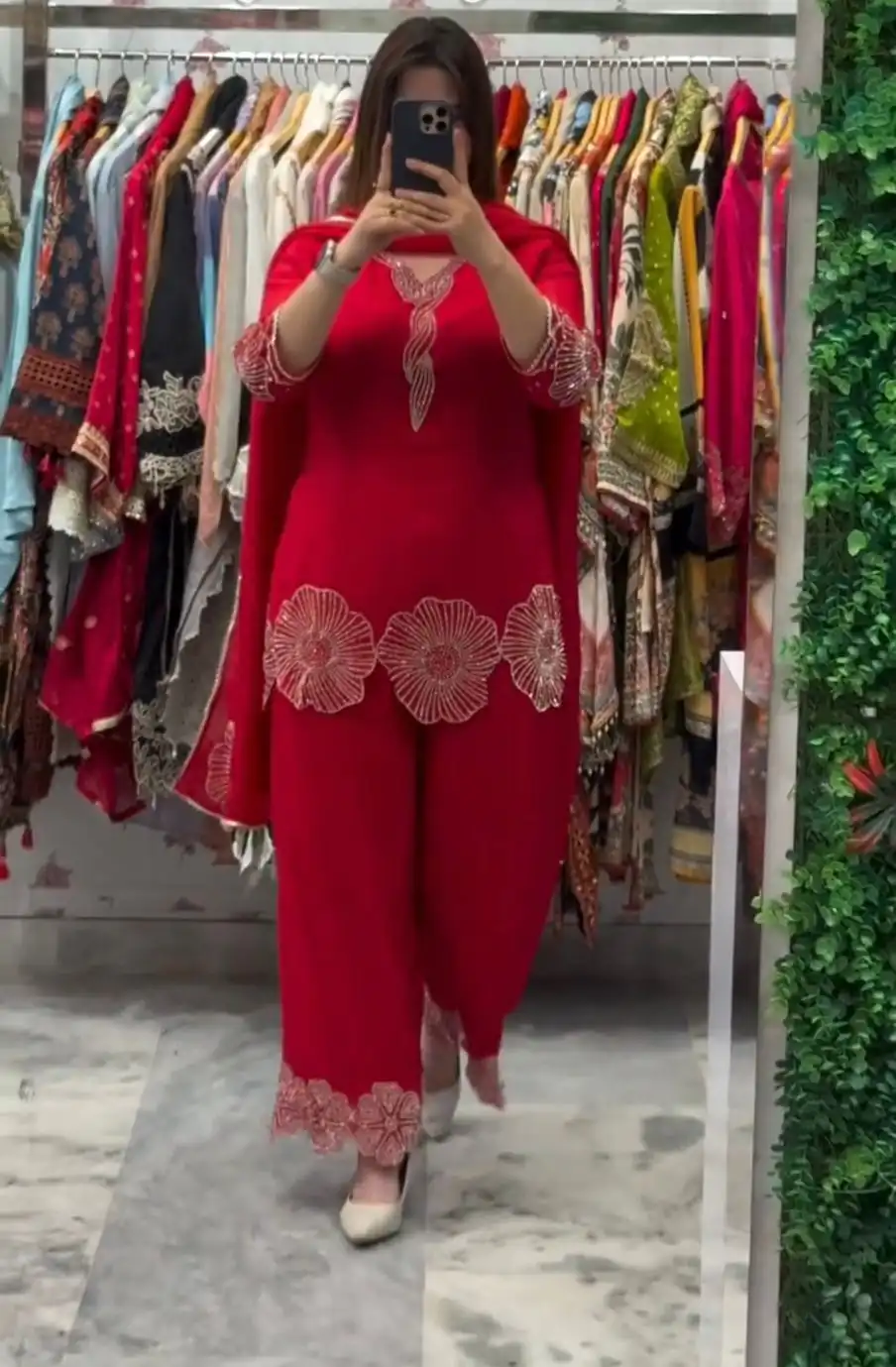 LG 2048 Red in Rangoli Bead Work Salwar Suit . Wedding, Party, Festive, Events, Best Price ₹2049. Delivery 4-6 Working Days. Shop now. | Jump Suits, Tops & Bottoms, Track Suits, Salwar suit, Casual Suits, Creative suits, Designer Suits, Palazzo Suits, Party Wear Suits, Patiala Suits, Straight Suits, Trendy Wear