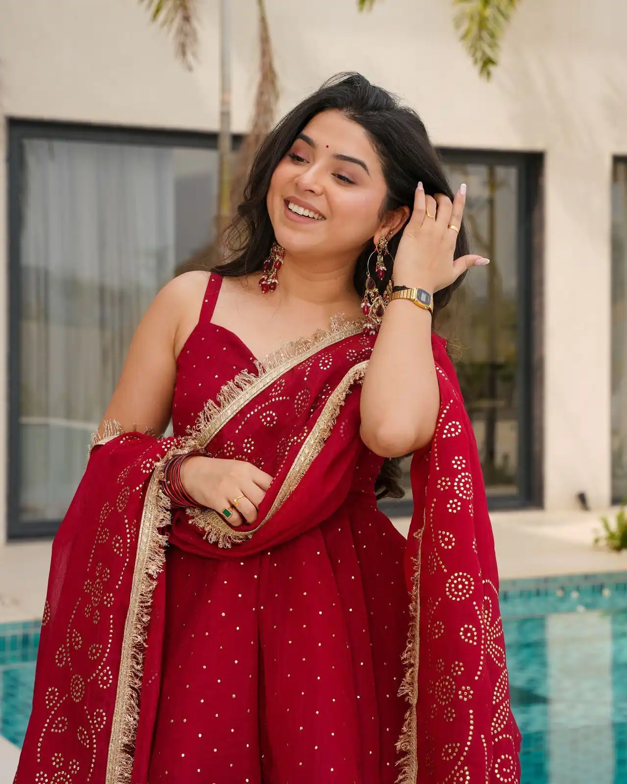 RTC 5864 Red Tabby Organza Salwar Suit with Lace Work. Wedding, Party, Festive, Events Best Price ₹2049. Delivery 4-6 Working Days. Shop now. | Jump Suits, Tops & Bottoms, Track Suits, Salwar suit, Casual Suits, Creative suits, Designer Suits, Palazzo Suits, Party Wear Suits, Patiala Suits, Straight Suits, Trendy Wear