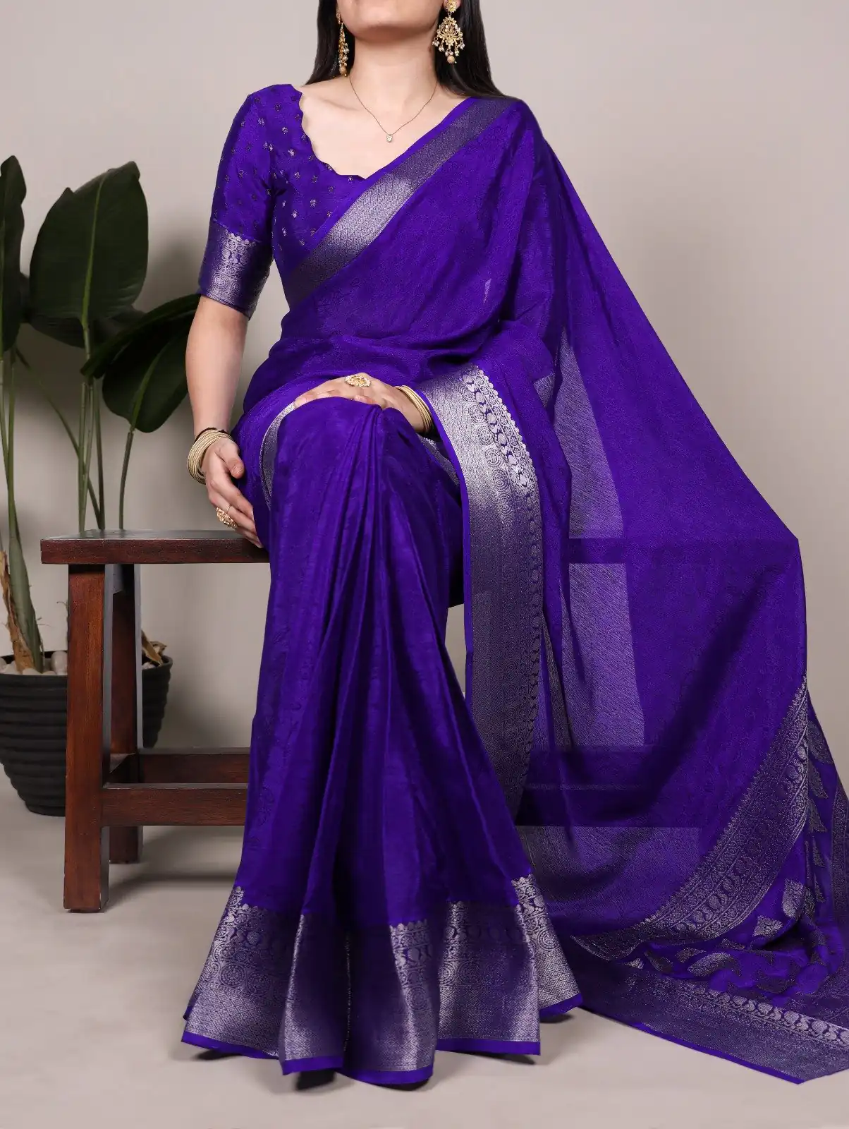 YNF 7916 Royal Blue Chinon Saree with Zari Work. Wedding, Party, Festive, Events Festive Deal ₹1699. Delivery 4-6 Working Days. Shop now. | Sarees, Bollywood Sarees, Creative Sarees, Designer Sarees, Embroidered Sarees, Ethnic Saree, Modern Digital sarees, Party Wear Sarees