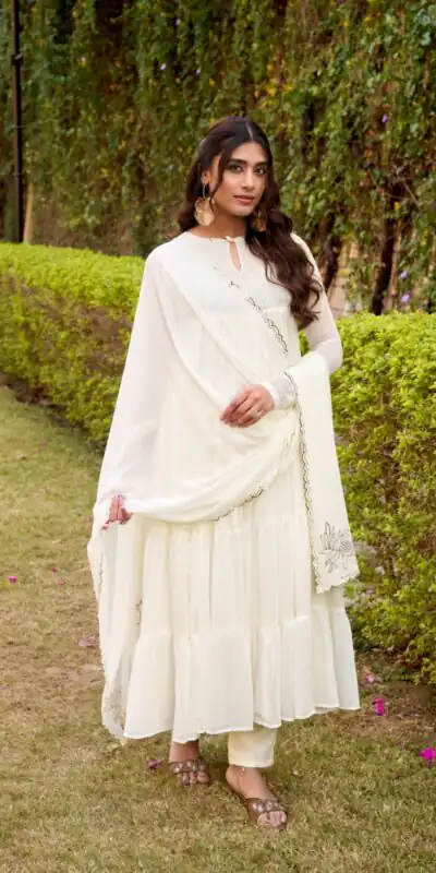 YNF 5001 White in White Marbel. Designer Work Salwar Suit Wedding, Party, Festive, Events, Best Price ₹2599. Delivery 4-6 Working Days. Shop now. | Jump Suits, Salwar suit, Casual Suits, Creative suits, Designer Suits, Palazzo Suits, Party Wear Suits, Patiala Suits, Straight Suits