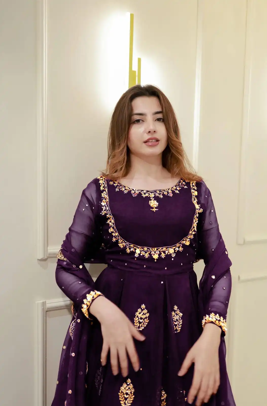 LG 2006 Wine Georgette Gown Perfect for Wedding, Party, Engagement, Diwali, Sangeet . Exclusive Offer ₹1999. Delivery 4-6 Working Days. Shop now. | Gowns, Bollywood Gowns, Creative Gowns, Designer Gowns, Embroidered Gowns, Party Wear Gowns