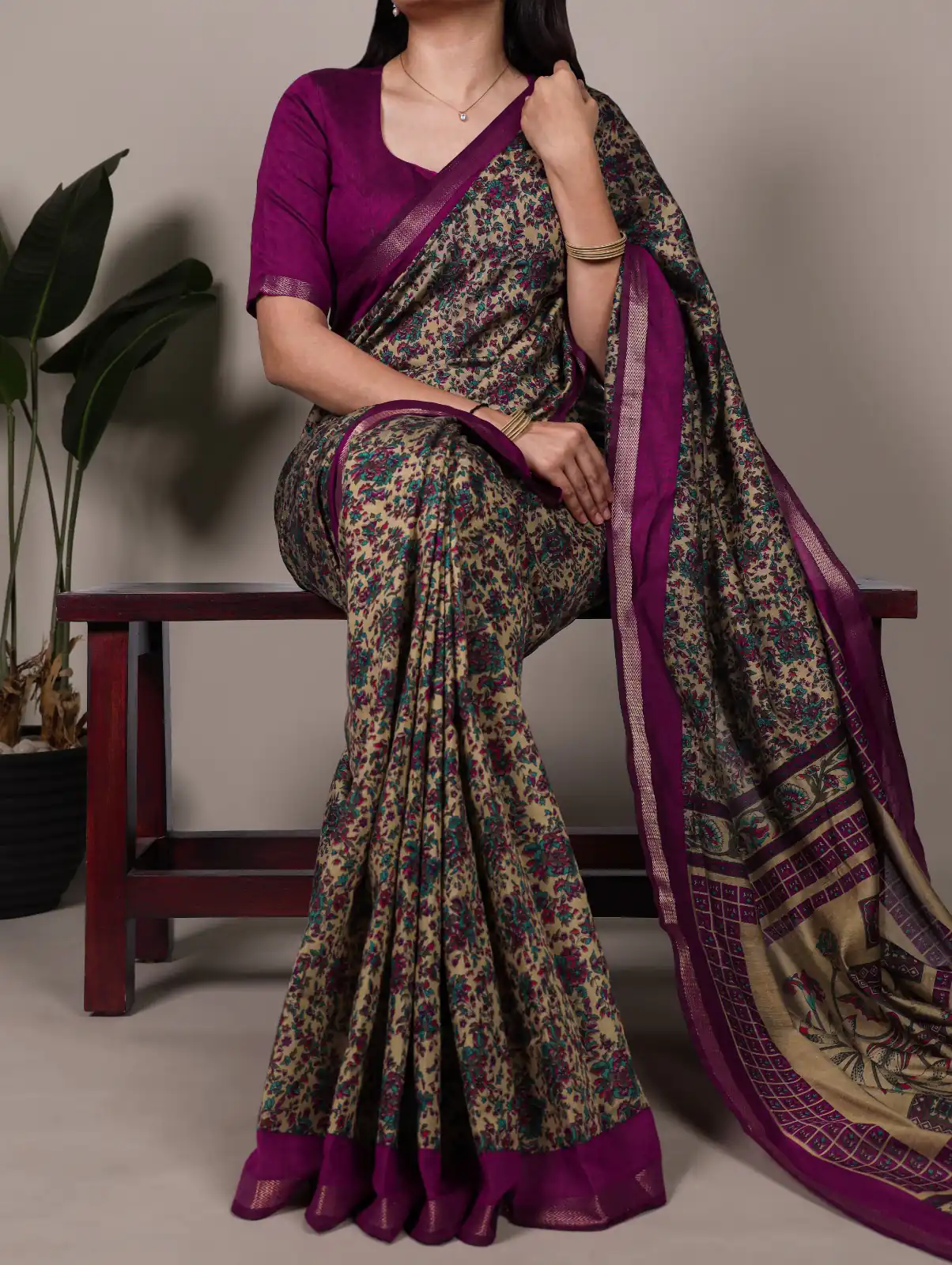 YNF 7200 Wine Color Polyester Viscose Chanderi Saree with Zari Work. Get it for ₹1599. Delivery 4-6 Working Days. Shop now. | Sarees, Bollywood Sarees, Creative Sarees, Designer Sarees, Embroidered Sarees, Ethnic Saree, Modern Digital sarees, Party Wear Sarees