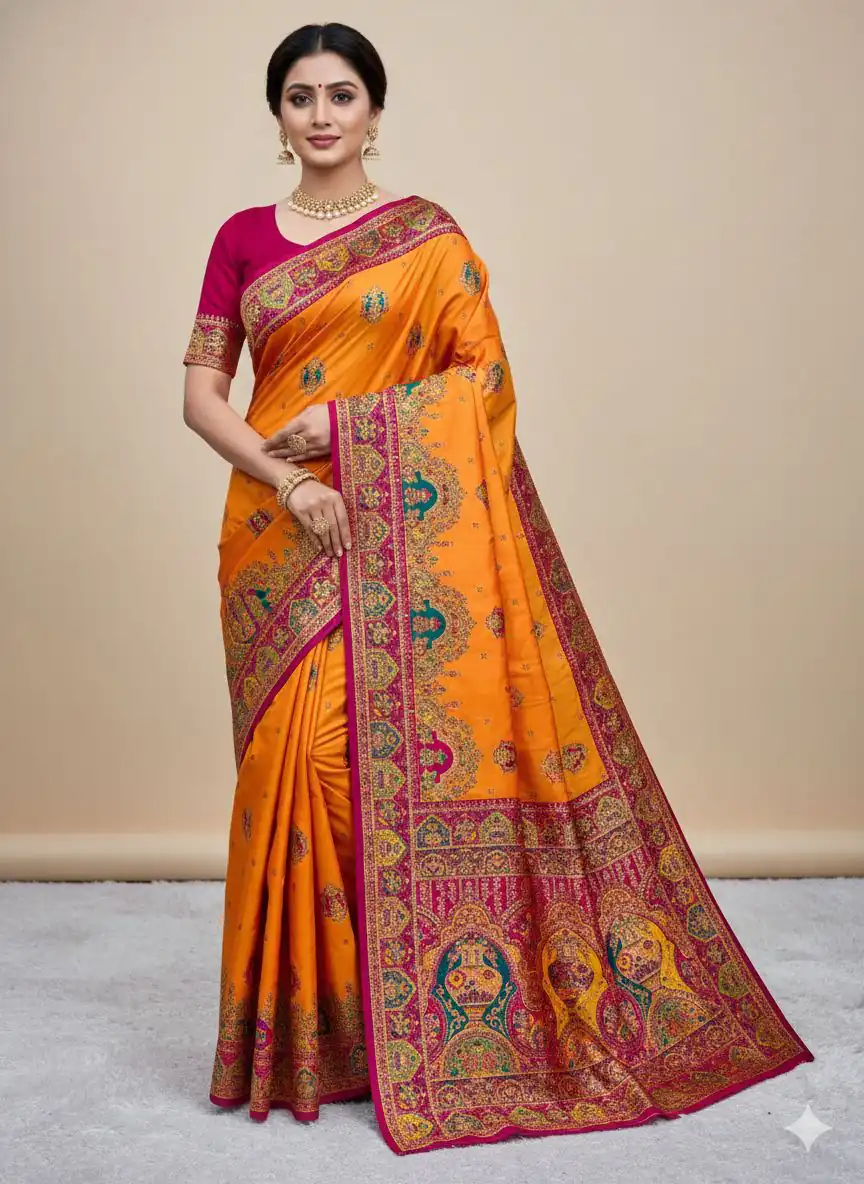 MB 56 Yellow in Color Paithani Silk Lace Border & Lace Work Saree . Special Price ₹2399. Delivery 4-6 Working Days. Shop now. | Sarees, Bollywood Sarees, Creative Sarees, Designer Sarees, Embroidered Sarees, Ethnic Saree, Modern Digital sarees, Party Wear Sarees