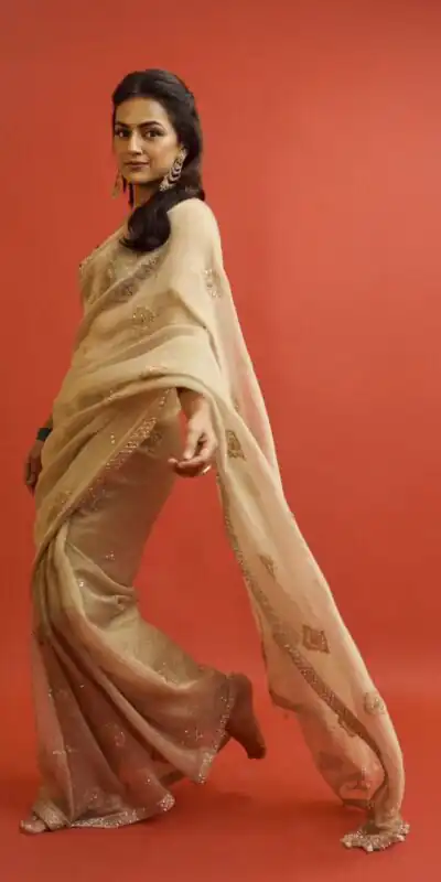 NC 5552 Cream Crunchy Silk Saree with Embroidery Work & Zari Work. Available at ₹2099 only. Delivery 4-6 Working Days. Shop now. | Sarees, Bollywood Sarees, Creative Sarees, Designer Sarees, Embroidered Sarees, Ethnic Saree, Modern Digital sarees, Party Wear Sarees