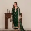 LG 2059 Green Color Zimmy Choo Salwar Suit with Embroidery Work. Wedding, Party, Festive, Events, Grab it for ₹2399. Delivery 4-6 Working Days. Shop now. | Jump Suits, Salwar suit, Casual Suits, Creative suits, Designer Suits, Palazzo Suits, Party Wear Suits, Patiala Suits, Straight Suits