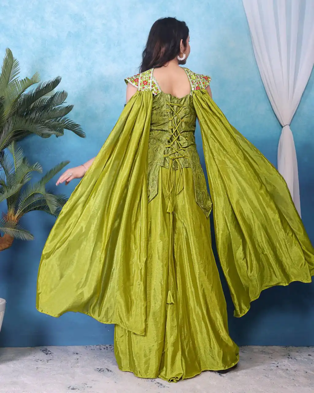 BB 16 Lime Yellow Chinon Salwar Suit Perfect for Wedding, Party, Baby Shower, Sangeet, Family Gatherings – . Grab it for ₹2099. Delivery 4-6 Wor | Jump Suits, Salwar suit, Casual Suits, Creative suits, Designer Suits, Palazzo Suits, Party Wear Suits, Patiala Suits, Straight Suits