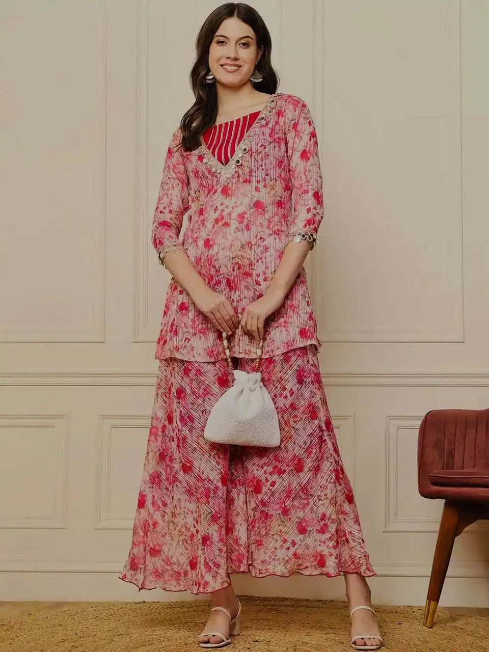 ST 191 Pink Dhamal Jari Salwar Suit with Digital Print & Mirror Work. Available at ₹1699 only. Delivery 4-6 Working Days. Shop now. | Jump Suits, Salwar suit, Casual Suits, Creative suits, Designer Suits, Palazzo Suits, Party Wear Suits, Patiala Suits, Straight Suits
