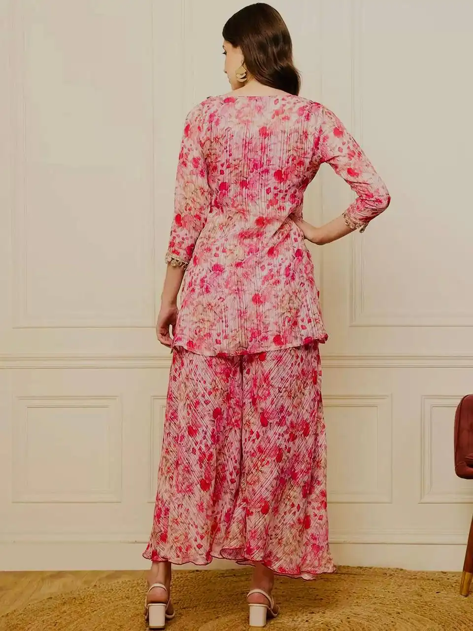 ST 191 Pink Dhamal Jari Salwar Suit with Digital Print & Mirror Work. Available at ₹1699 only. Delivery 4-6 Working Days. Shop now. | Jump Suits, Salwar suit, Casual Suits, Creative suits, Designer Suits, Palazzo Suits, Party Wear Suits, Patiala Suits, Straight Suits