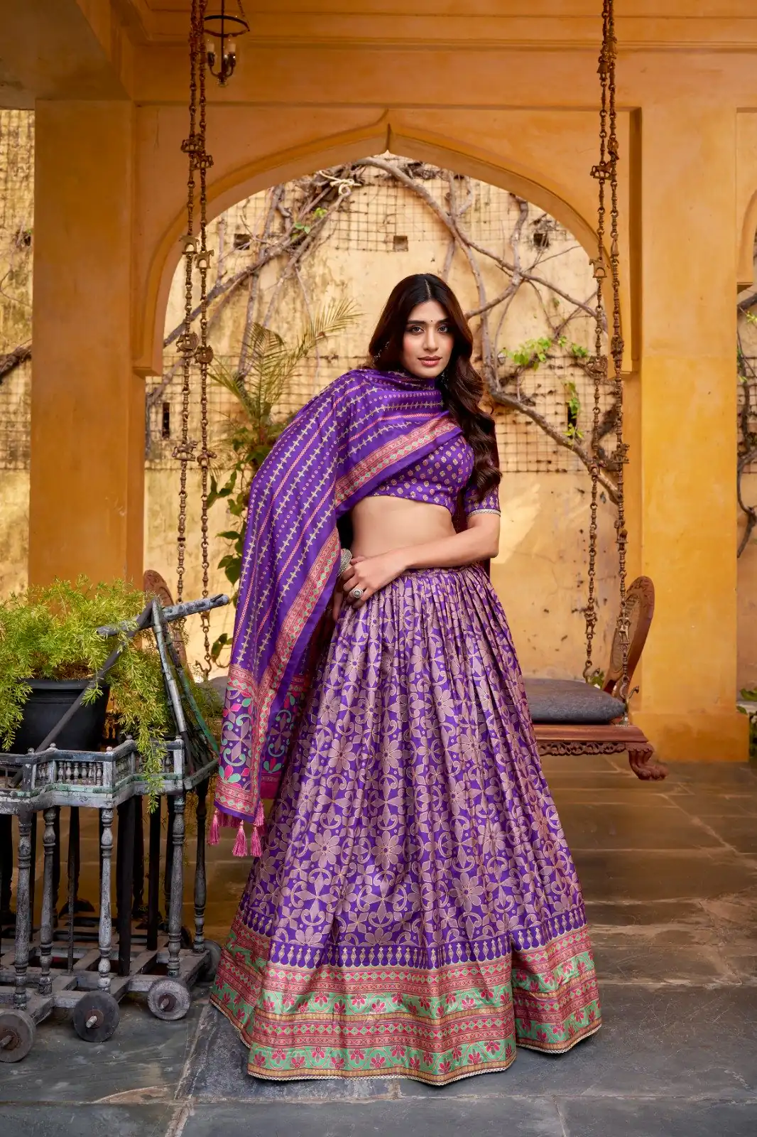 LNB 1201 Purple Tasar Silk Lehenga Choli Perfect for Wedding, Party, Traditional Day, Sangeet, Housewarming – . Introductory Price ₹2499. Delivery 4- | Lehenga, Bollywood Lehenga, Creative Lehenga, Designer Lehenga, Embroidered Lehenga, Party Wear Lehenga