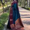 KPR 221 Teal Soft Lichi Silk Saree Perfect for Wedding, Party, Raksha Bandhan, Sangeet, Eid – . Get it for ₹1449. Delivery 4-6 Working Days. | Sarees, Bollywood Sarees, Creative Sarees, Designer Sarees, Embroidered Sarees, Ethnic Saree, Modern Digital sarees, Party Wear Sarees