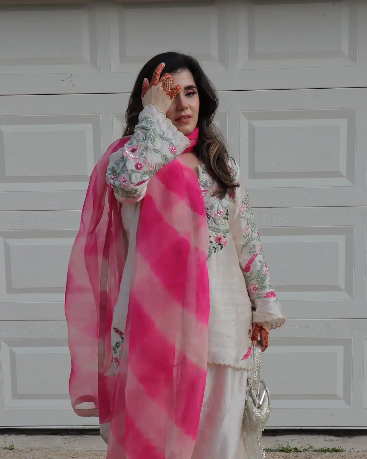 NSR 858 White Crap Silk Salwar Suit with Lace Work & Digital Print. Now at just ₹1899. Delivery 4-6 Working Days. Shop now. | Jump Suits, Salwar suit, Casual Suits, Creative suits, Designer Suits, Palazzo Suits, Party Wear Suits, Patiala Suits, Straight Suits