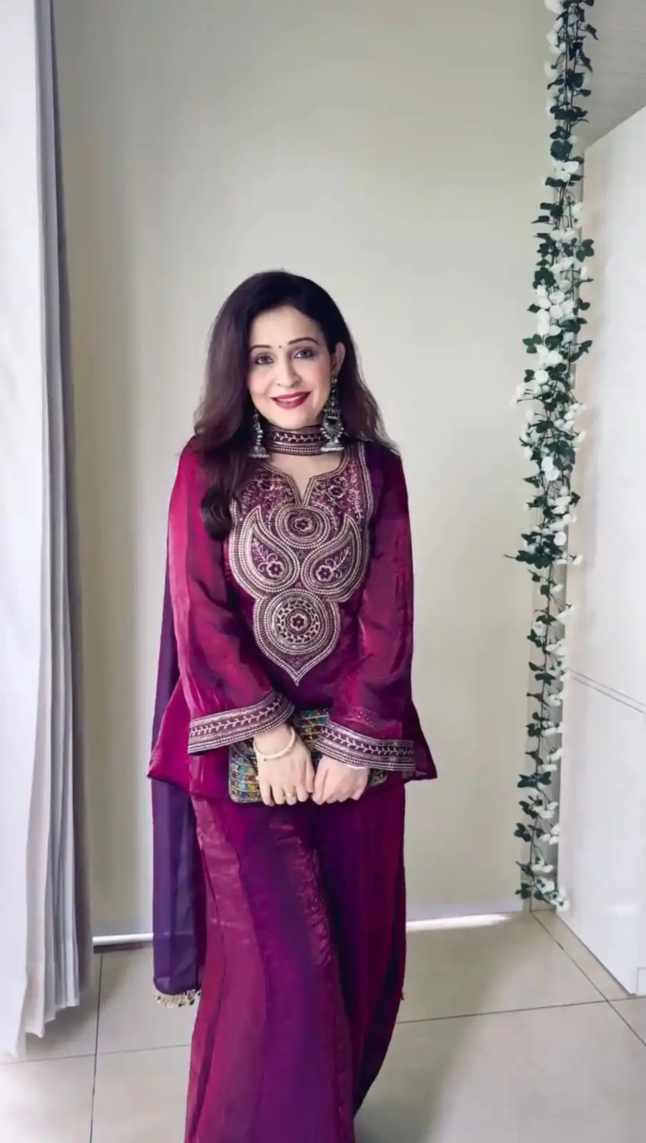 KD 1563 Wine in Wine Fendy Silk Thread Lace Work Salwar Suit . Exclusive Offer ₹1999. Delivery 4-6 Working Days. Shop now. | Jump Suits, Salwar suit, Casual Suits, Creative suits, Designer Suits, Palazzo Suits, Party Wear Suits, Patiala Suits, Straight Suits