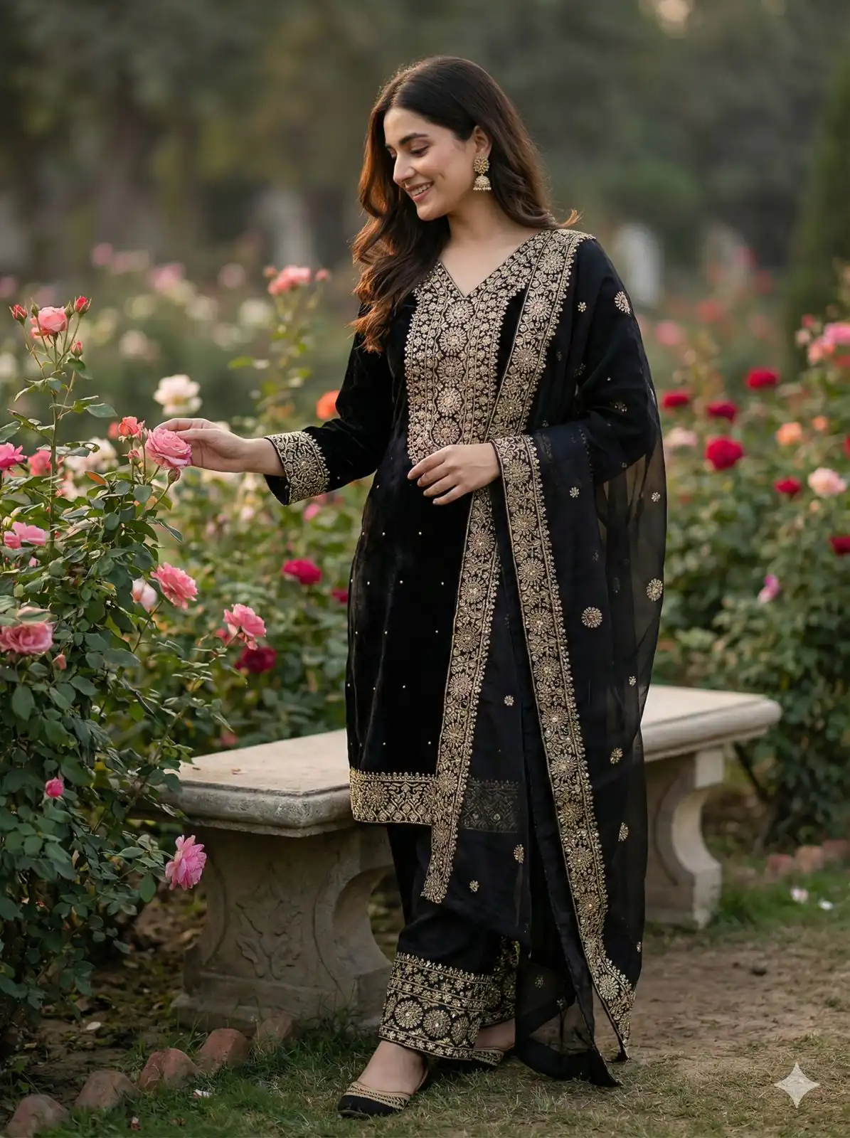 JF 040 Black Fendy Silk Salwar Suitwith Embroidery Work & Lace Work. Now at just ₹2049. Delivery 4-6 Working Days. Shop now. | Jump Suits, Salwar suit, Casual Suits, Creative suits, Designer Suits, Palazzo Suits, Party Wear Suits, Patiala Suits, Straight Suits