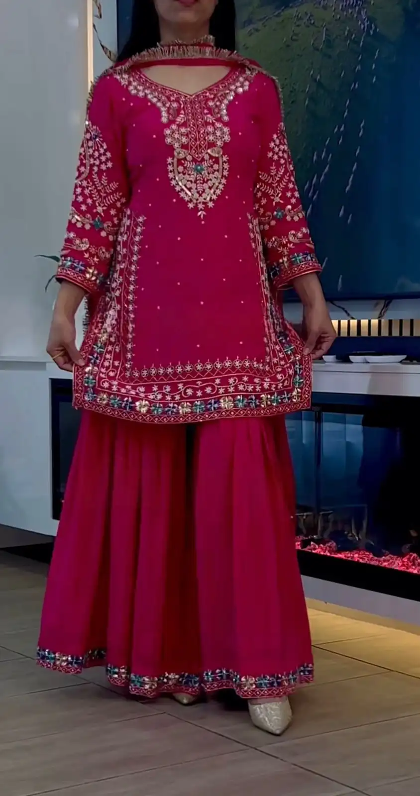 MF 457 Pink Color Chinon Silk Salwar Suit with Embroidery Work. Online Get it for ₹2149. Delivery 4-6 Working Days. Shop now. | Jump Suits, Salwar suit, Casual Suits, Creative suits, Designer Suits, Palazzo Suits, Party Wear Suits, Patiala Suits, Straight Suits