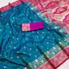 MB 3315 Blue Color Banarasi Silk Gold Zari Border Saree . Wedding, Party, Festive, Available at ₹2049 only. Delivery 4-6 Working Days. Shop now. | Sarees, Bollywood Sarees, Creative Sarees, Designer Sarees, Embroidered Sarees, Ethnic Saree, Modern Digital sarees, Party Wear Sarees