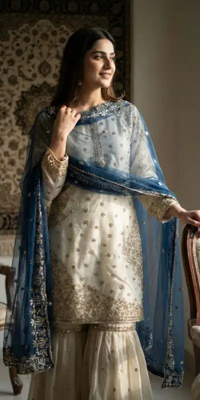 JF 041 Blue Fendy Silk Salwar Suitwith Embroidery Work & Lace Work. Now at just ₹2149. Delivery 4-6 Working Days. Shop now. | Jump Suits, Salwar suit, Casual Suits, Creative suits, Designer Suits, Palazzo Suits, Party Wear Suits, Patiala Suits, Straight Suits