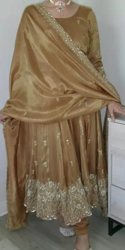 Chiku Zimmy Silk Embroider Work Anarkali Suit