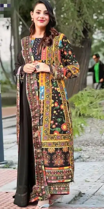 ST 113 Black Georgette Salwar Suit Perfect for Wedding, Party, Lohri, Pooja, Cultural Events – . Get it for ₹1899. Delivery 4-6 Working Days. Shop n | Jump Suits, Salwar suit, Casual Suits, Creative suits, Designer Suits, Palazzo Suits, Party Wear Suits, Patiala Suits, Straight Suits