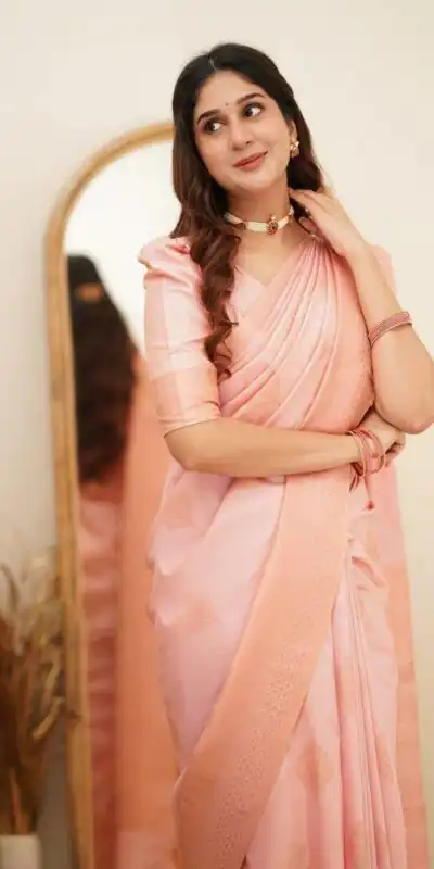 KP 6015 Light Pink Soft Lichi Silk Saree with Lace Border & Lace Work. Special Price ₹1349. Delivery 4-6 Working Days. Shop now. | Sarees, Bollywood Sarees, Creative Sarees, Designer Sarees, Embroidered Sarees, Ethnic Saree, Modern Digital sarees, Party Wear Sarees