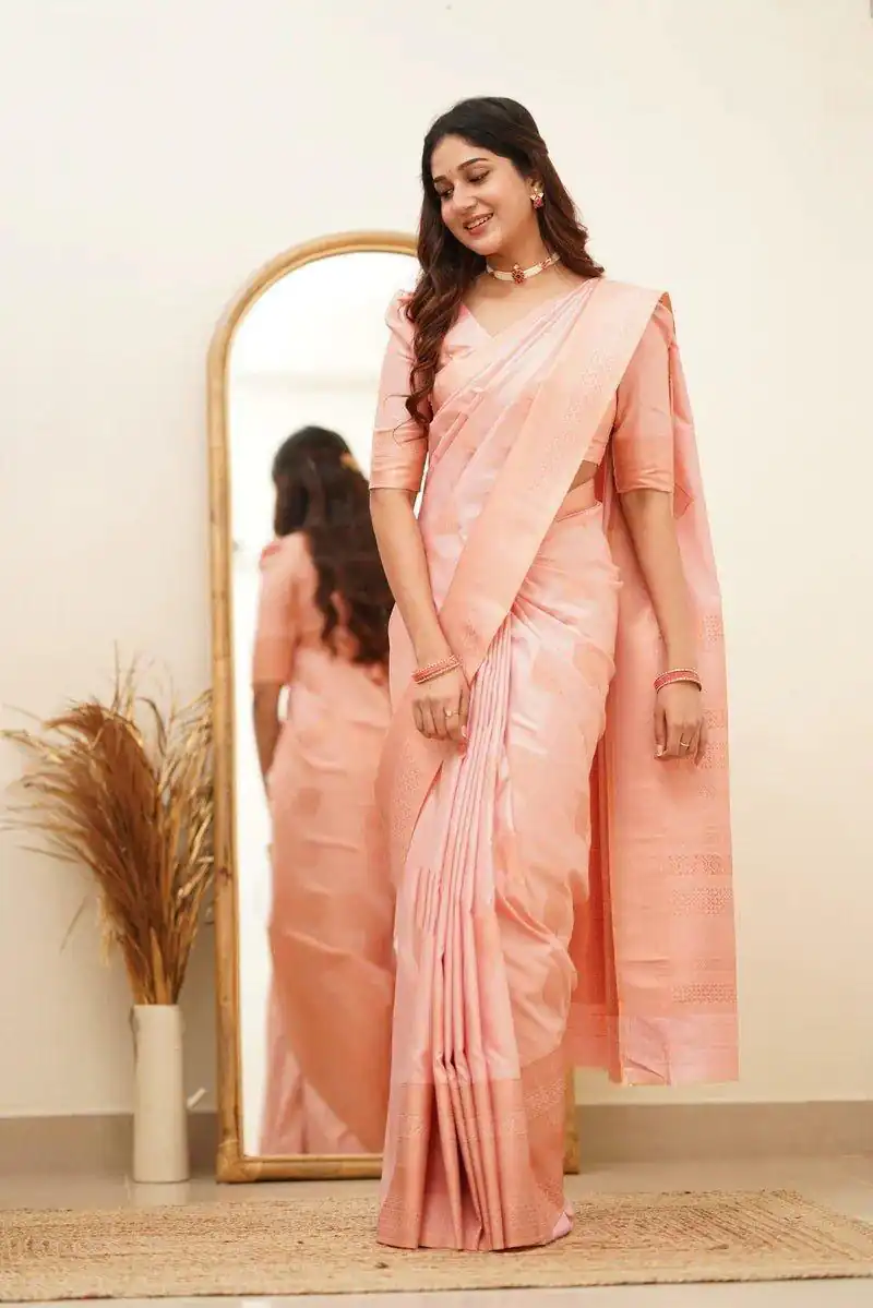 KP 6015 Light Pink Soft Lichi Silk Saree with Lace Border & Lace Work. Special Price ₹1349. Delivery 4-6 Working Days. Shop now. | Sarees, Bollywood Sarees, Creative Sarees, Designer Sarees, Embroidered Sarees, Ethnic Saree, Modern Digital sarees, Party Wear Sarees