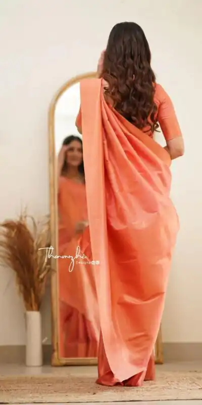 KP 6015 Peach Soft Lichi Silk Saree with Lace Border & Lace Work. Special Price ₹1349. Delivery 4-6 Working Days. Shop now. | Sarees, Bollywood Sarees, Creative Sarees, Designer Sarees, Embroidered Sarees, Ethnic Saree, Modern Digital sarees, Party Wear Sarees
