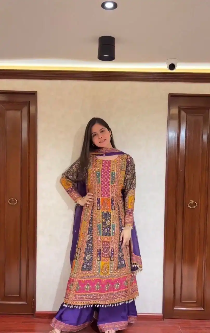 ST 113 Purple Georgette Salwar Suit Perfect for Wedding, Party, Lohri, Pooja, Cultural Events – . Get it for ₹1899. Delivery 4-6 Working Days. Shop n | Jump Suits, Salwar suit, Casual Suits, Creative suits, Designer Suits, Palazzo Suits, Party Wear Suits, Patiala Suits, Straight Suits