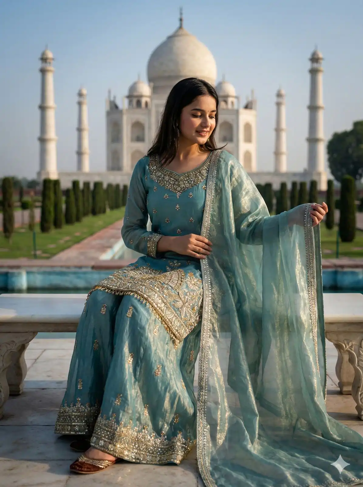 NSR 886 Sky Blue Color Salwar Suit with Mirror Work & Embroidery Work. Best Price ₹2399. Delivery 4-6 Working Days. Shop now. | Jump Suits, Salwar suit, Casual Suits, Creative suits, Designer Suits, Palazzo Suits, Party Wear Suits, Patiala Suits, Straight Suits