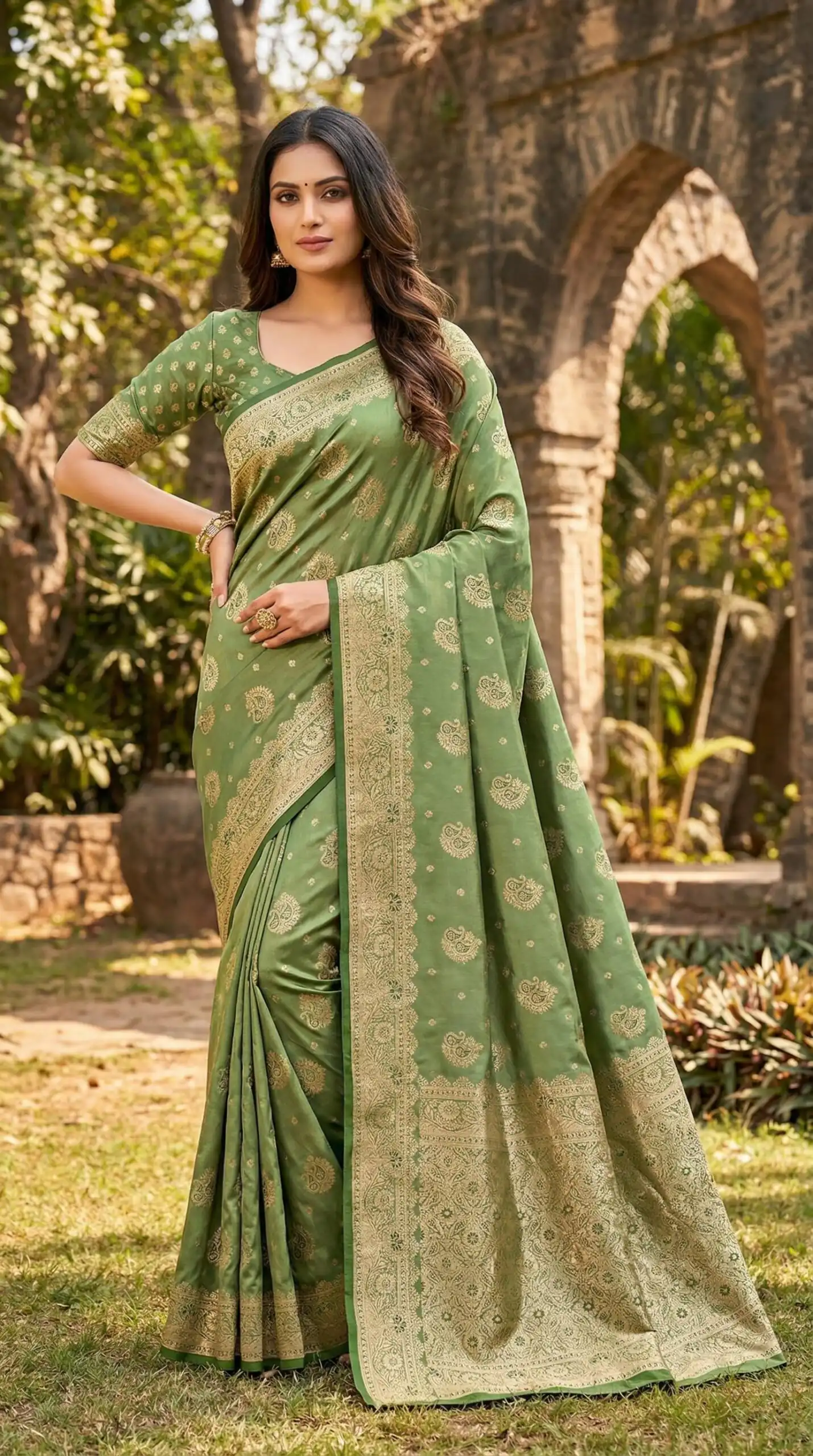 MB 9 Green Color Satin Silk Saree with Lace Work & Zari Work. Exclusive Offer ₹2149. Delivery 4-6 Working Days. Shop now. | Sarees, Bollywood Sarees, Creative Sarees, Designer Sarees, Embroidered Sarees, Ethnic Saree, Modern Digital sarees, Party Wear Sarees