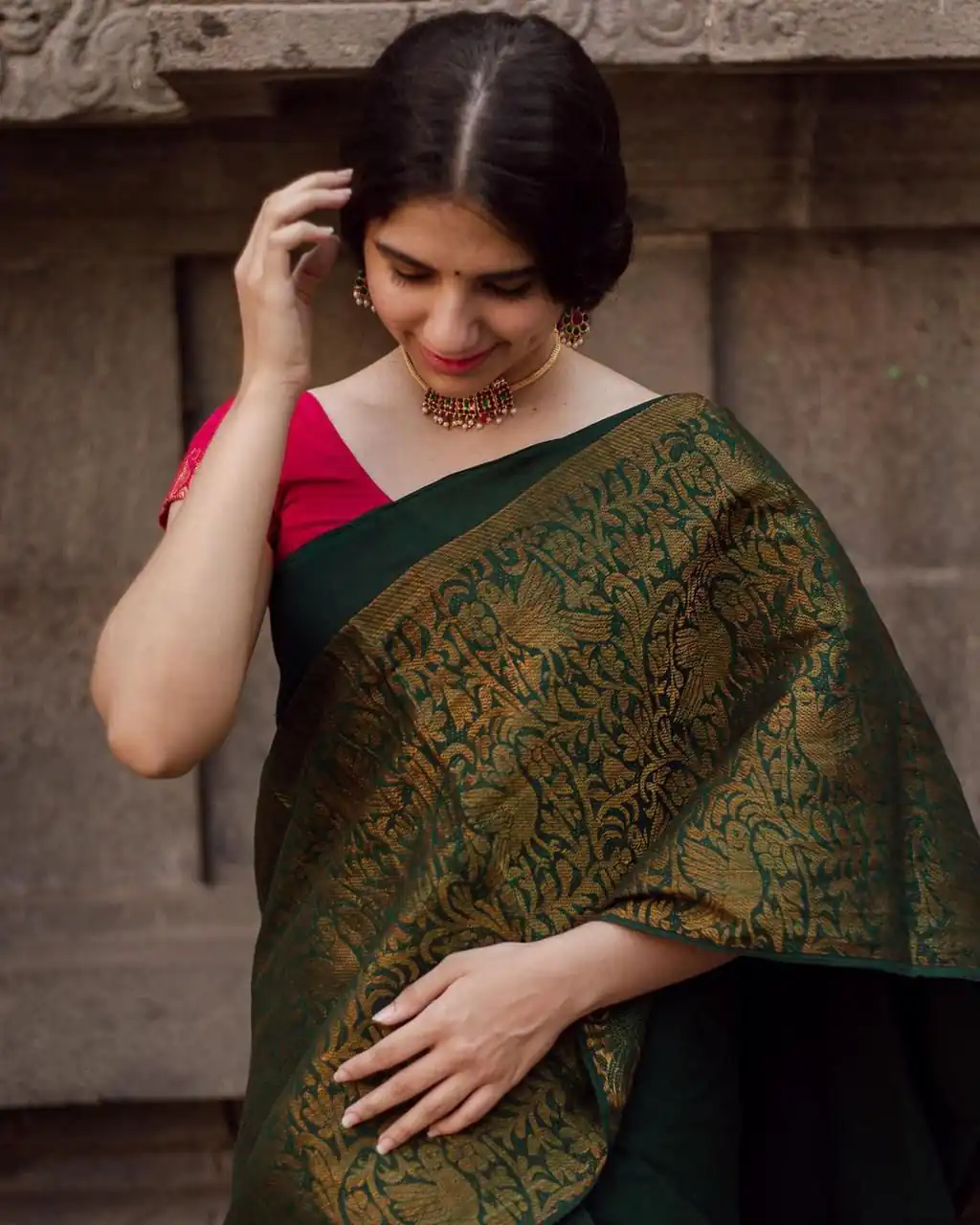 KPR 070 Green Color Soft Lichi Silk Saree with Lace Border & Lace Work. Best Price ₹1349. Delivery 4-6 Working Days. Shop now. | Sarees, Bollywood Sarees, Creative Sarees, Designer Sarees, Embroidered Sarees, Ethnic Saree, Modern Digital sarees, Party Wear Sarees