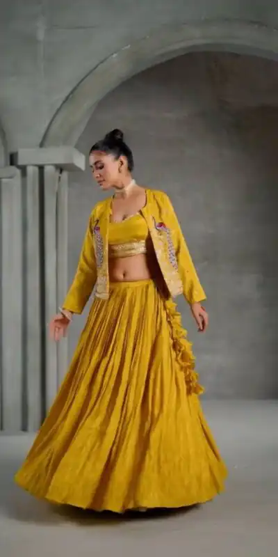 PC 495  Yellow Color Chinon silk Lehenga Choli with Cut Work. Special Online Price ₹2499. Delivery 4-6 Working Days. Shop now. | Lehenga, Bollywood Lehenga, Creative Lehenga, Designer Lehenga, Embroidered Lehenga, Party Wear Lehenga