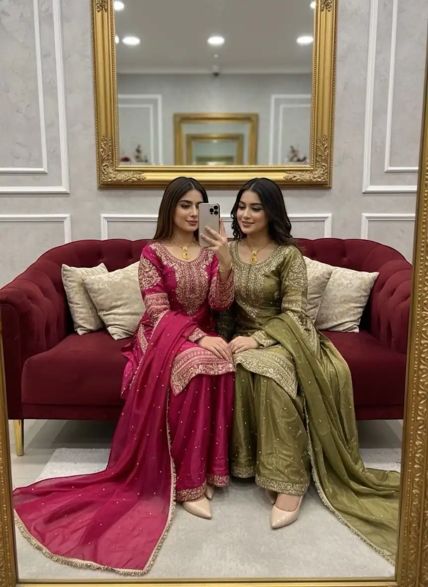 WW 1245 Mehendi Zimmy Silk Salwar Suit with Lace Work & Embroidery Work. Affordable Price ₹2499. Delivery 4-6 Working Days. Shop now. | Jump Suits, Salwar suit, Casual Suits, Creative suits, Designer Suits, Palazzo Suits, Party Wear Suits, Patiala Suits, Straight Suits