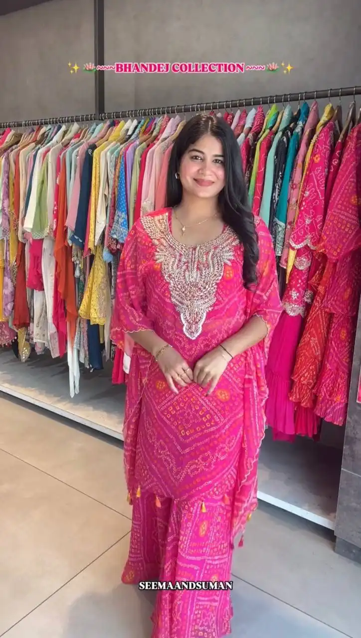 ST 226 Pink Color Georgette Salwar Suit with Embroidery Work. Introductory Price ₹1749. Delivery 4-6 Working Days. Shop now. | Jump Suits, Salwar suit, Casual Suits, Creative suits, Designer Suits, Palazzo Suits, Party Wear Suits, Patiala Suits, Straight Suits