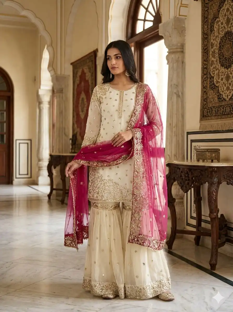 JF 041 Pink Fendy Silk Salwar Suitwith Embroidery Work & Lace Work. Now at just ₹2149. Delivery 4-6 Working Days. Shop now. | Jump Suits, Salwar suit, Casual Suits, Creative suits, Designer Suits, Palazzo Suits, Party Wear Suits, Patiala Suits, Straight Suits