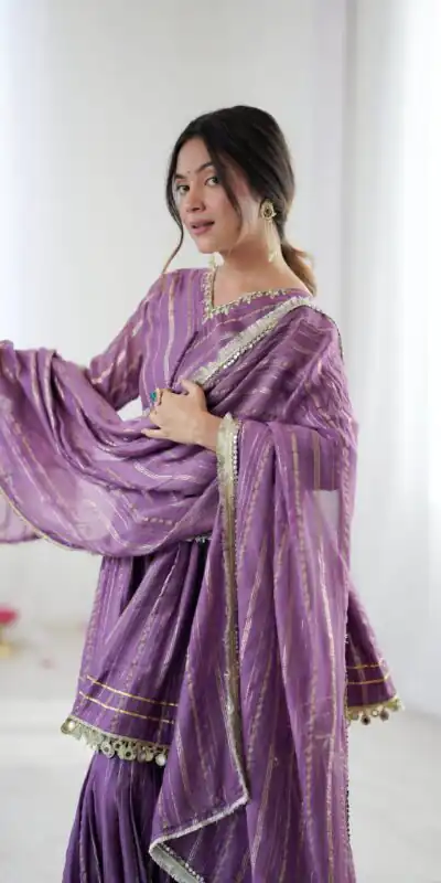 SRK 5300 Purple Mal Chanderi With Lace Work & Mirror Work Salwar Suit . Get it for ₹2099. Delivery 4-6 Working Days. Shop now. | Jump Suits, Tops & Bottoms, Track Suits, Salwar suit, Casual Suits, Creative suits, Designer Suits, Palazzo Suits, Party Wear Suits, Patiala Suits, Straight Suits, Trendy Wear