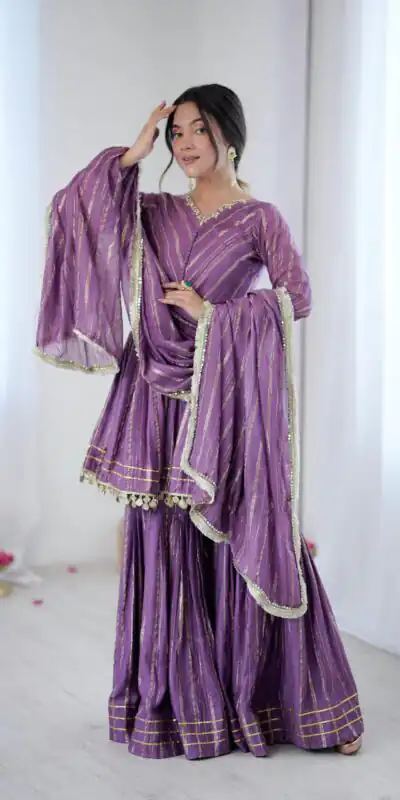 SRK 5300 Purple Mal Chanderi With Lace Work & Mirror Work Salwar Suit . Get it for ₹2099. Delivery 4-6 Working Days. Shop now. | Jump Suits, Tops & Bottoms, Track Suits, Salwar suit, Casual Suits, Creative suits, Designer Suits, Palazzo Suits, Party Wear Suits, Patiala Suits, Straight Suits, Trendy Wear