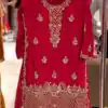 NF 1249 Red Color Chinon Silk Salwar Suit with Embroidery Work. Online Get it for ₹2149. Delivery 4-6 Working Days. Shop now. | Jump Suits, Salwar suit, Casual Suits, Creative suits, Designer Suits, Palazzo Suits, Party Wear Suits, Patiala Suits, Straight Suits