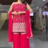 DC 93 Red Fox Georgette Salwar Suit Perfect for Wedding, Party, Eid, Temple Visit, Engagement – . Now at just ₹1899. Delivery 4-6 Working Days. Shop now | Jump Suits, Salwar suit, Casual Suits, Creative suits, Designer Suits, Palazzo Suits, Party Wear Suits, Patiala Suits, Straight Suits
