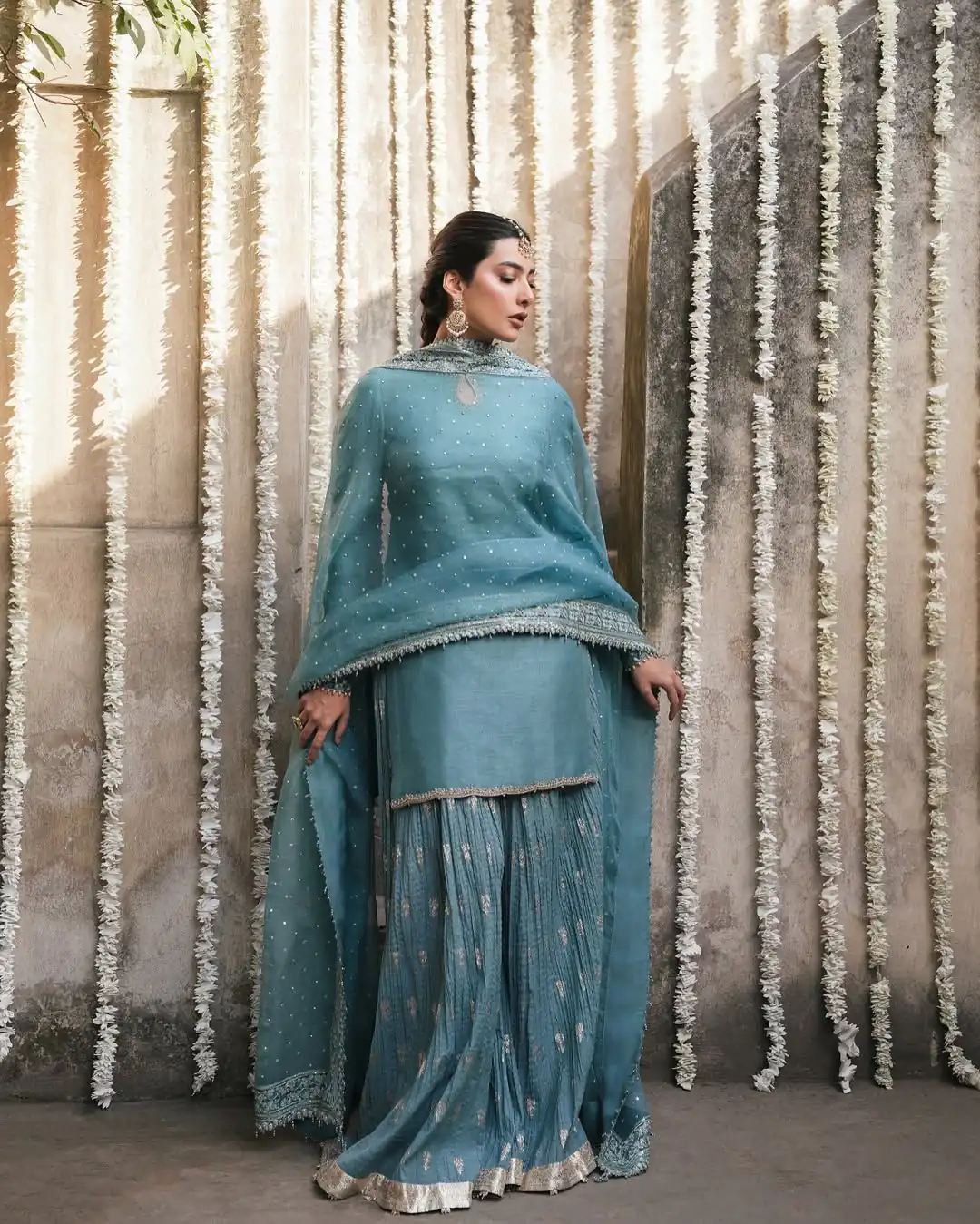 MT 1067 Sky Blue Sky Georgette Salwar Suit Perfect for Wedding, Party, Engagement, Pooja, Ganesh Chaturthi – . Grab it for ₹2449. Delivery 4-6 Wor | Jump Suits, Salwar suit, Casual Suits, Creative suits, Designer Suits, Palazzo Suits, Party Wear Suits, Patiala Suits, Straight Suits