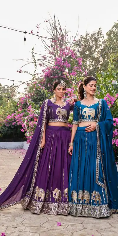 Ram 165 Blue in Color Vichitra Silk Embroidery Work Lehenga Choli . Now at just ₹2599. Delivery 4-6 Working Days. Shop now. | Lehenga, Bollywood Lehenga, Creative Lehenga, Designer Lehenga, Embroidered Lehenga, Party Wear Lehenga