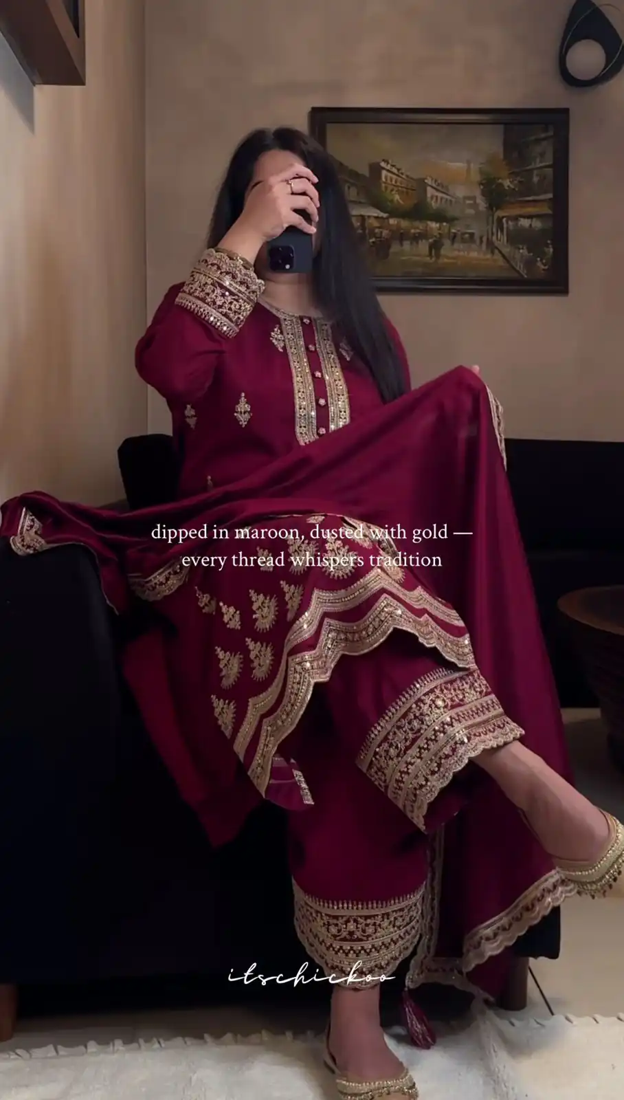 MD 3038 Maroon Color Crep Salwar Suit Brown with Embroidery Work. Exclusive Offer ₹2099. Delivery 4-6 Working Days. Shop now. | Jump Suits, Salwar suit, Casual Suits, Creative suits, Designer Suits, Palazzo Suits, Party Wear Suits, Patiala Suits, Straight Suits
