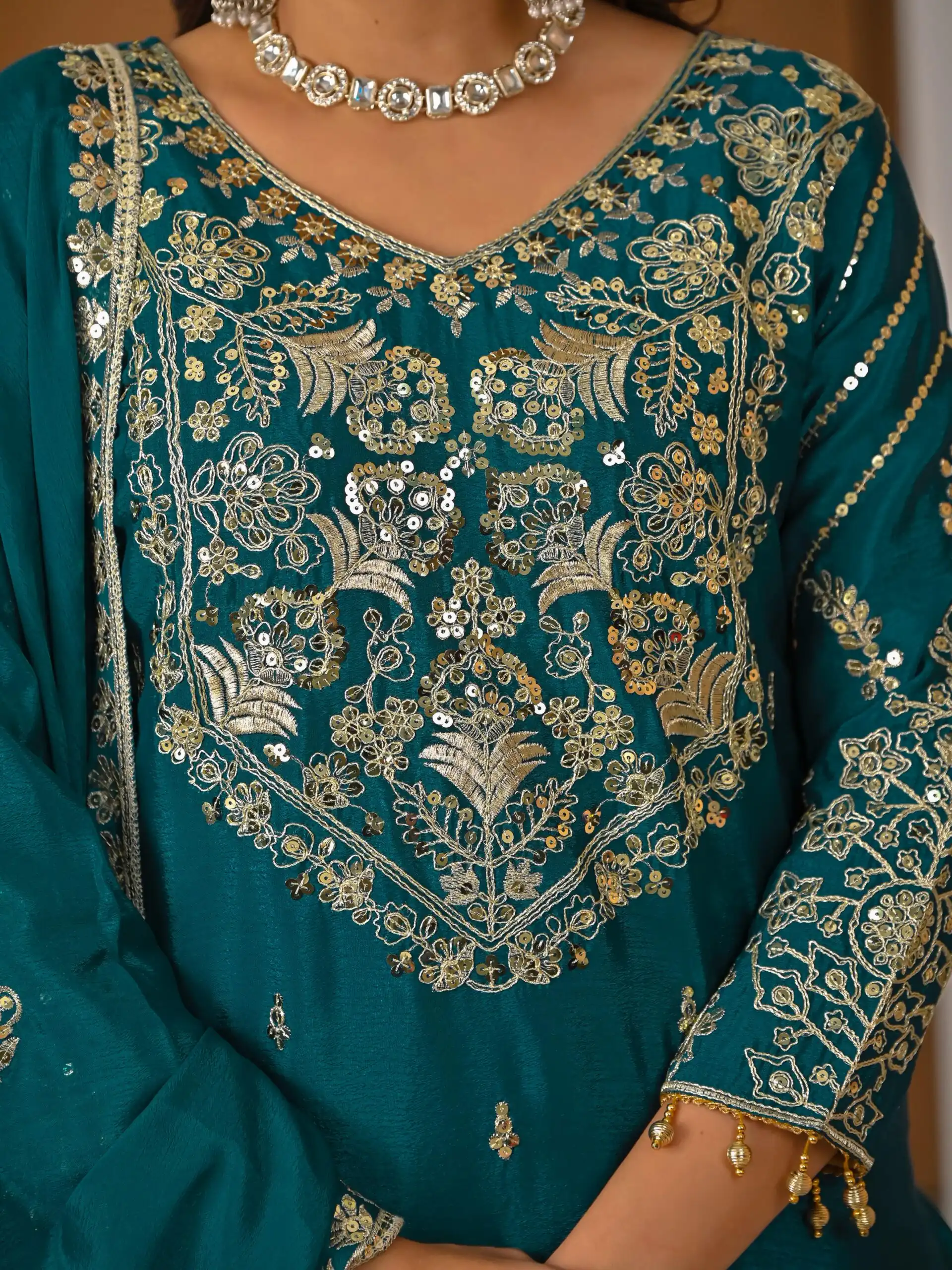 NF 1245 Teal Chinon Silk Lehenga Choli with Embroidery Work & Zari Work. Now at just ₹2449. Delivery 4-6 Working Days. Shop now. | Lehenga, Bollywood Lehenga, Creative Lehenga, Designer Lehenga, Embroidered Lehenga, Party Wear Lehenga