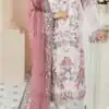 Pink Georgette With Embroidery Work Salwar Suit