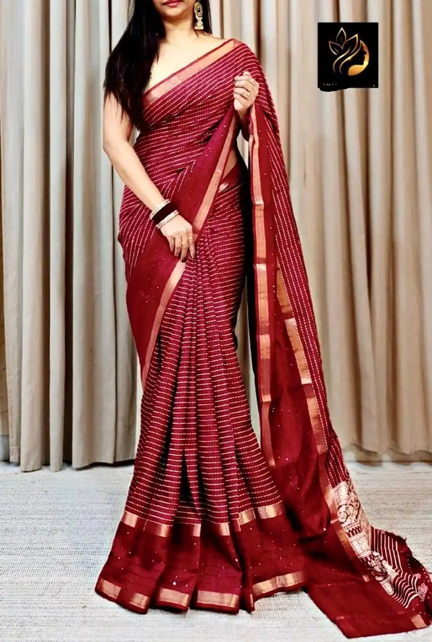 MS 458 Red Color in Dola Silk Lace Border & Sequins Work Saree . Affordable Price ₹1349. Delivery 4-6 Working Days. Shop now. | Sarees, Bollywood Sarees, Creative Sarees, Designer Sarees, Embroidered Sarees, Ethnic Saree, Modern Digital sarees, Party Wear Sarees